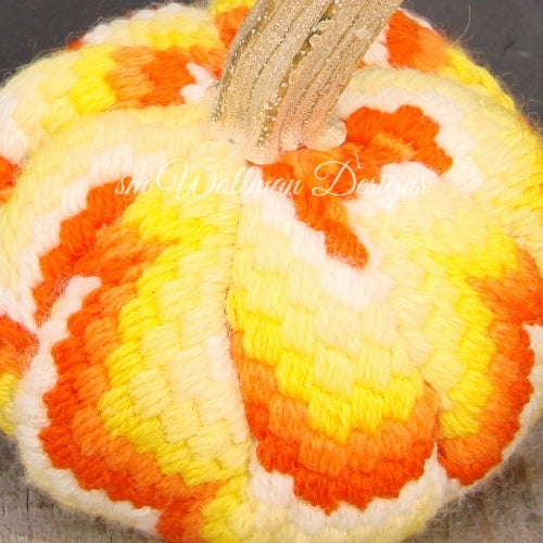 Orange and Yellow Sunshine Bargello