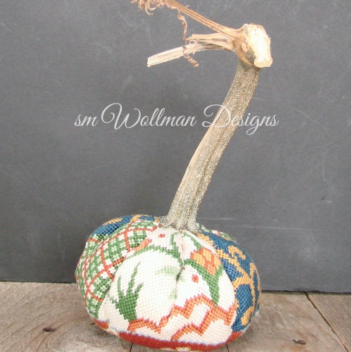 Navy/Rust/Ivory Imari 1