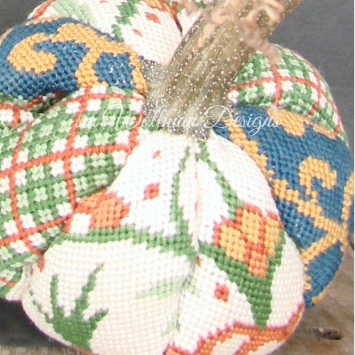 Navy/Rust/Ivory Imari 1