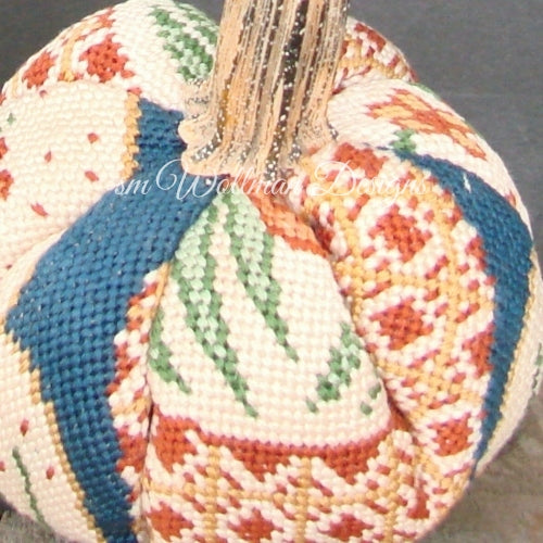 Navy/Rust/Ivory Imari 2