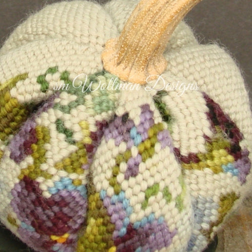 Violets on Pale Green