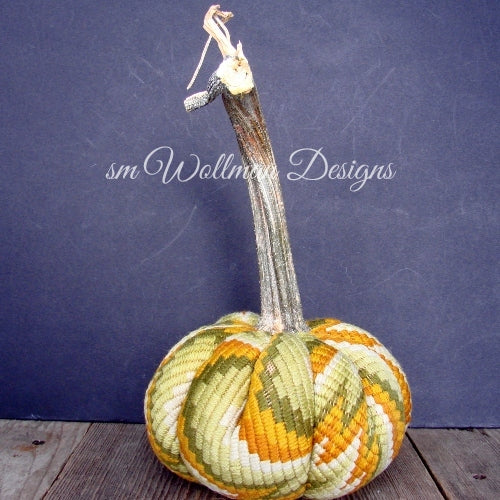 Orange/Green Bargello 1
