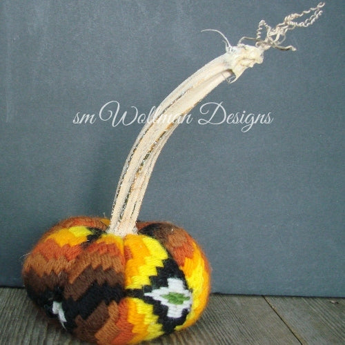 Orange/Yellow/Brown Bargello 2