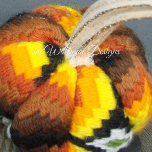 Orange/Yellow/Brown Bargello 2