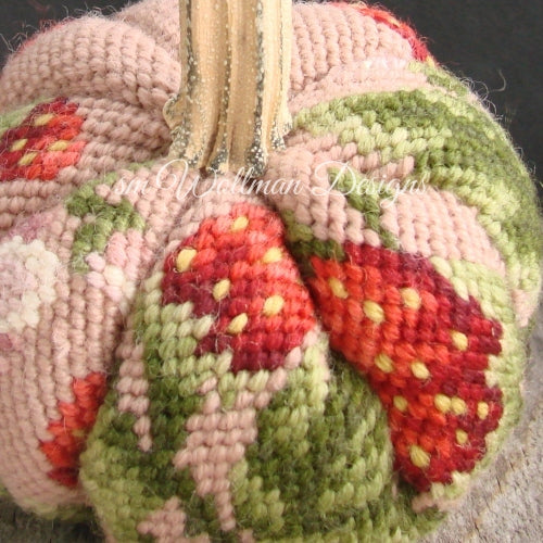 Strawberries on Pinkish-Tan 2