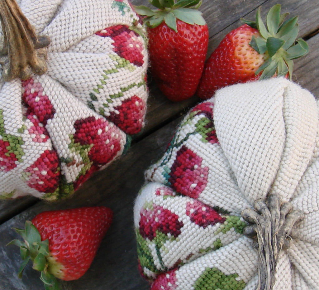 Heirloom Needlepoint Pumpkins (tm)