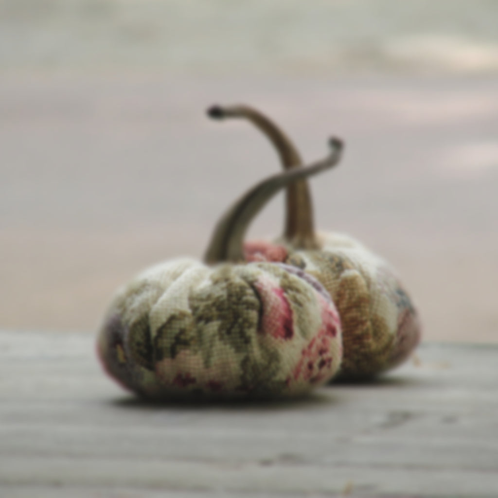 Heirloom Needlepoint Pumpkins (tm)