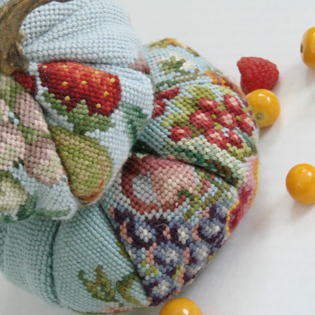 Heirloom Needlepoint Pumpkins (tm)
