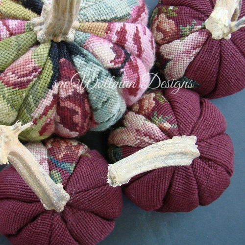 Heirloom Needlepoint Pumpkins (tm)