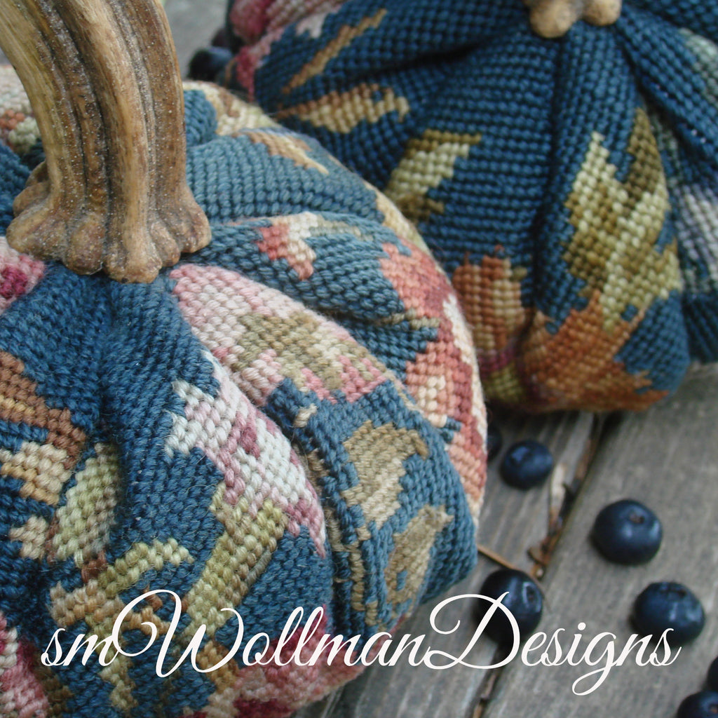 Heirloom Needlepoint Pumpkins (tm)