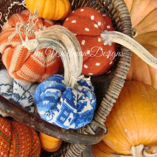 Heirloom Needlepoint Pumpkins (tm)