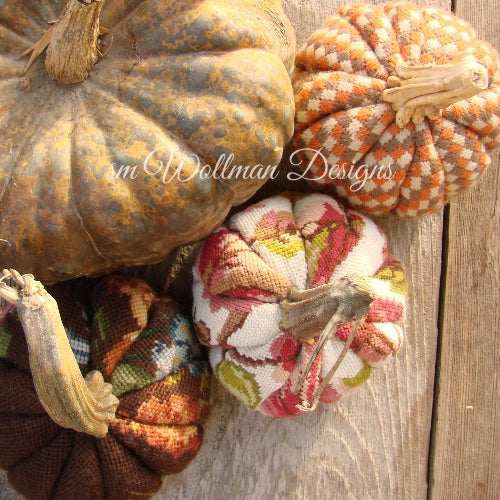 Heirloom Needlepoint Pumpkins (tm)