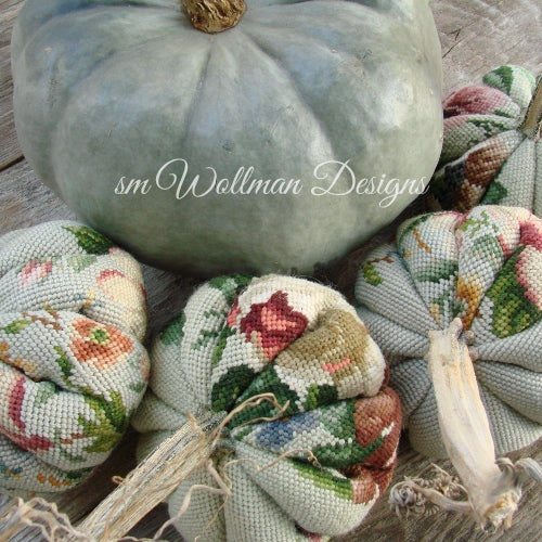 Heirloom Needlepoint Pumpkins(tm)