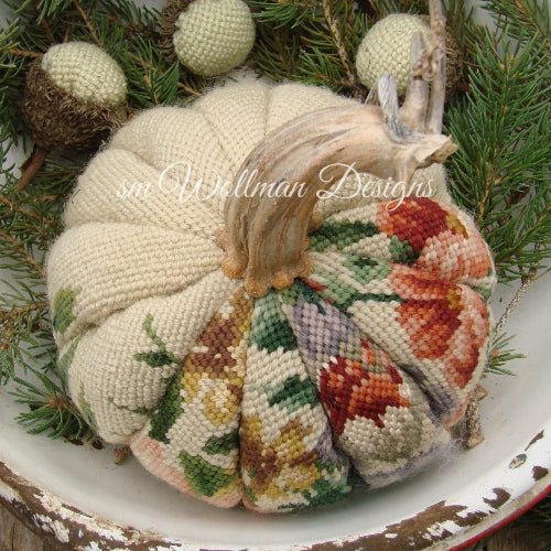 Heirloom Needlepoint Pumpkins (tm)