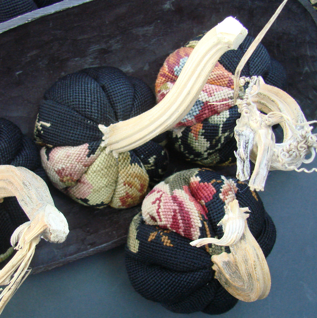 Heirloom Needlepoint Pumpkins (tm)