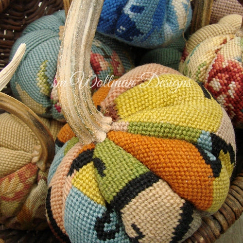 Heirloom Needlepoint Pumpkins (tm)