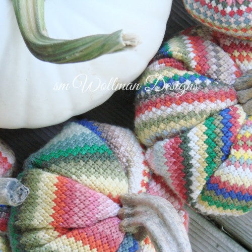 Heirloom Needlepoint Pumpkins (tm)