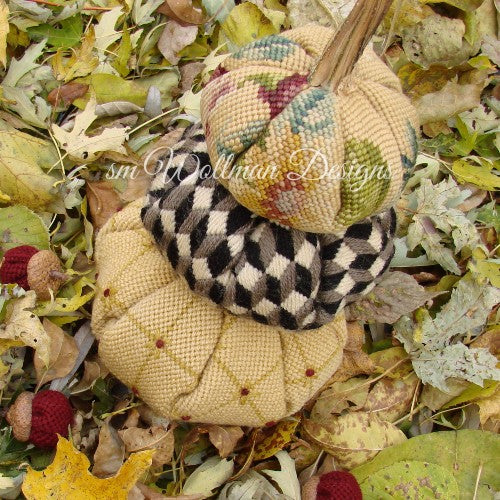 Heirloom Needlepoint Pumpkins (tm)