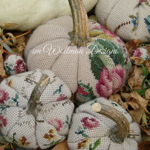 Heirloom Needlepoint Pumpkins (tm)