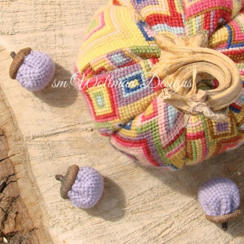 Heirloom Needlepoint Pumpkins (tm)