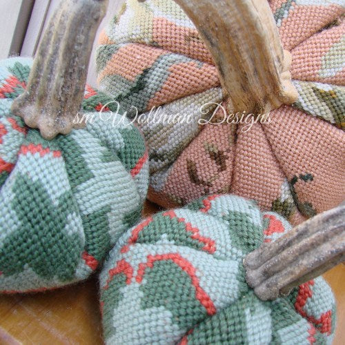 Heirloom Needlepoint Pumpkins (tm)