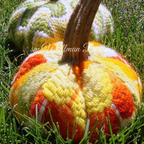 Heirloom Needlepoint Pumpkins (tm)
