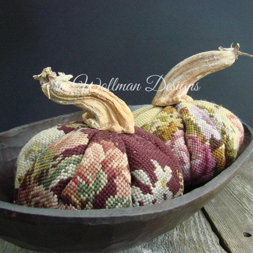 Heirloom Needlepoint Pumpkins (tm)