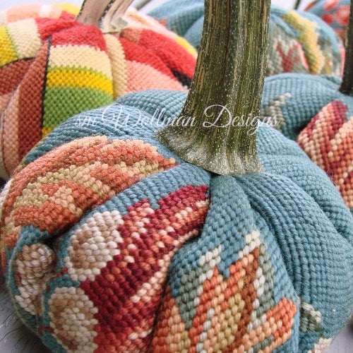Heirloom Needlepoint Pumpkins (tm)