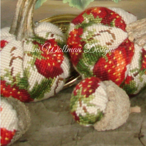 Heirloom Needlepoint Pumpkins (tm)