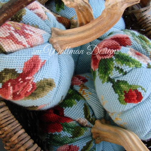 Heirloom Needlepoint Pumpkins (tm)