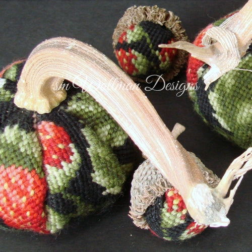 Heirloom Needlepoint Pumpkins (tm)