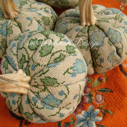 Heirloom Needlepoint Pumpkins (tm)