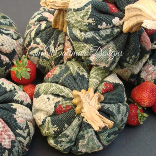Heirloom Needlepoint Pumpkins (tm)