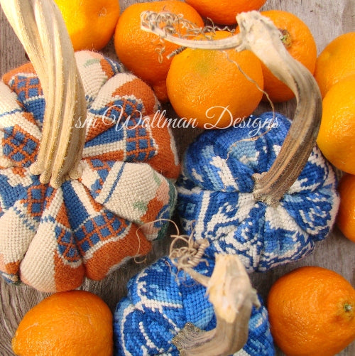 Heirloom Needlepoint Pumpkins (tm)