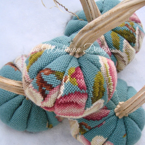 Heirloom Needlepoint Pumpkins (tm)