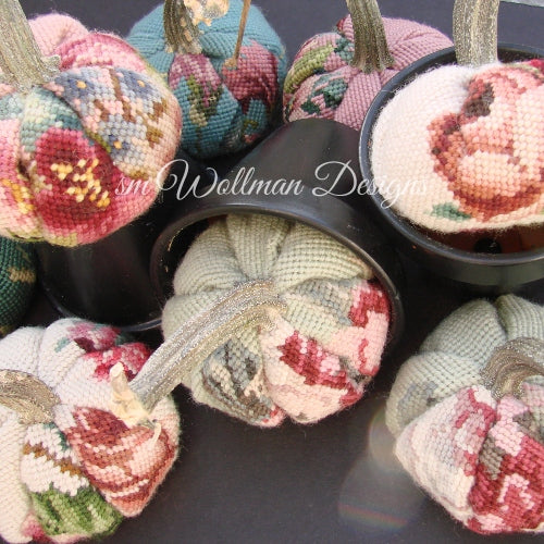 Heirloom Needlepoint Pumpkins (tm)