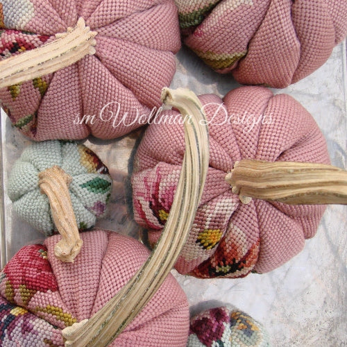 Heirloom Needlepoint Pumpkins (tm)