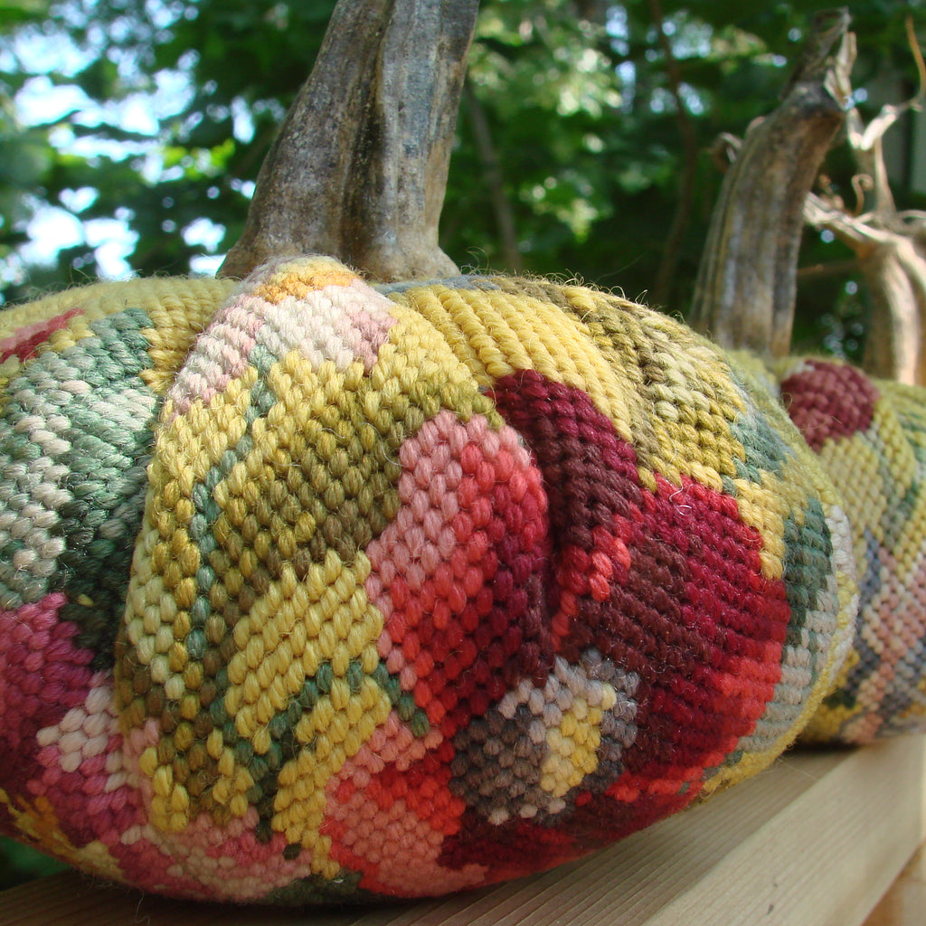 Heirloom Needlepoint Pumpkins (tm)