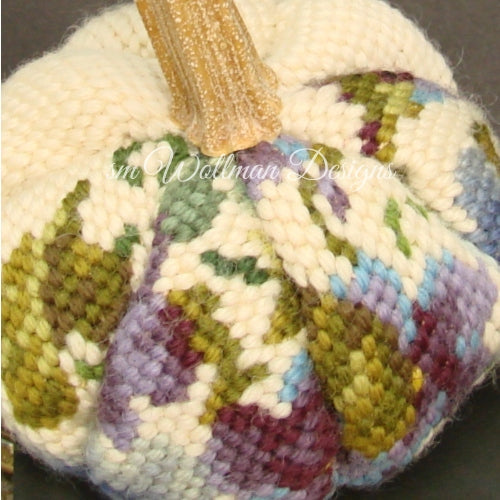 Violets on Ivory