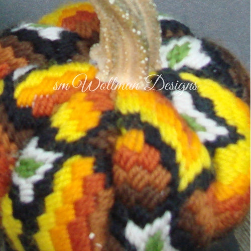 Orange/Yellow/Brown Bargello 3