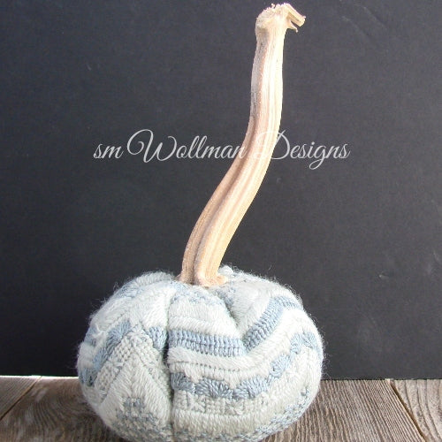Pale Blue Bargello